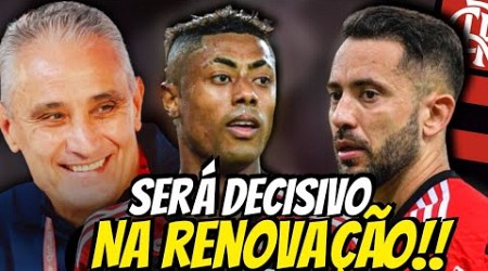 TITE SERÁ DECISIVO NA RENOVAÇÃO DE EVERTON RIBEIRO E BRUNO HENRIQUE! ENTENDA!