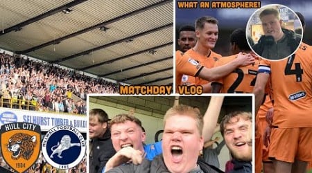 AWAY END LIMBS AND HOSTILE ATMOSPHERE IN 4 GOAL THRILLER! Hull City 2-2 Millwall Matchday Vlog