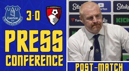 Everton 3-0 Bournemouth | Sean Dyche&#39;s Reaction