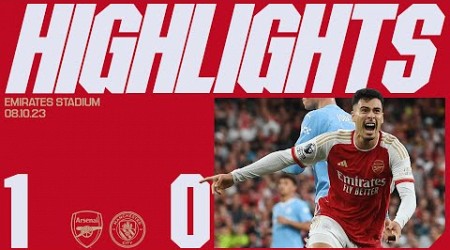 HIGHLIGHTS | Arsenal vs Manchester City (1-0) | Martinelli returns to win it!