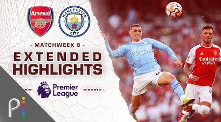 Arsenal v. Manchester City | PREMIER LEAGUE HIGHLIGHTS | 10/8/2023 | NBC Sports