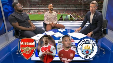 Arsenal vs Manchester City 1-0 Gabriel Martinelli On Fire Goal⚽ Jesus And Martinelli Reaction