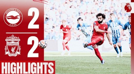 HIGHLIGHTS: Brighton 2-2 Liverpool | Mo Salah scores twice in Premier League draw