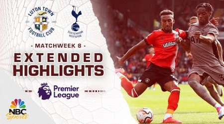 Luton Town v. Tottenham Hotspur | PREMIER LEAGUE HIGHLIGHTS | 10/7/2023 | NBC Sports