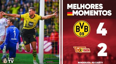 VIRA, VIROU | BORUSSIA DORTMUND 4 X 2 UNION BERLIN | MELHORES MOMENTOS | RODADA 7 | BUNDESLIGA