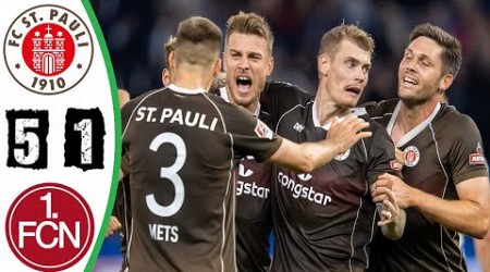 St Pauli Nürnberg 5-1 Highlights &amp; All Goals 2023 HD