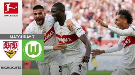 VFB Stuttgart - Wolfsburg | 3-1 | Höhepunkte | Bundesliga 2023-24 | VFB Wolfsburg