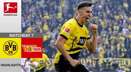 Borussia Dortmund - Union Berlin | 4-2 | Höhepunkte | Bundesliga 2023-24 | BVB Union Berlin