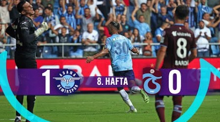 Yukatel Adana Demirspor (1-0) Trabzonspor - Highlights/Özet | Trendyol Süper Lig - 2023/24