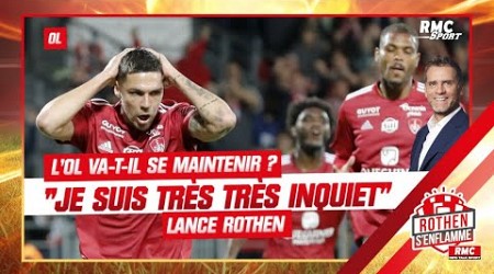 Reims 2-0 OL : Les Lyonnais vont-ils se maintenir ? Rothen &quot;très inquiet pour le club&quot;