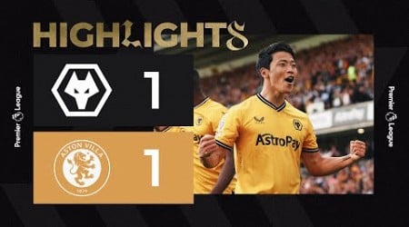 Hee Chan Hwang nets again! | Wolves 1-1 Aston Villa | Highlights