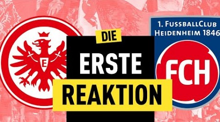 Heimsieg! Eintracht Frankfurt lässt Heidenheim keine Chance! | Bundesliga Reaktion