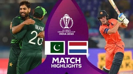 Pakistan vs Netherland Full Highlights ICC Cricket World Cup 2023