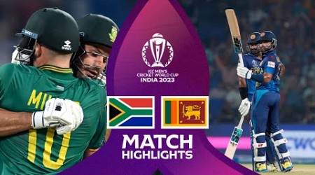 South Africa vs Sri Laka ICC World Cup 2023 Highlights - World Record