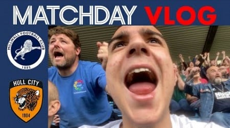 MILLWALL V HULL CITY VLOG! ( GREAT 2ND HALF )