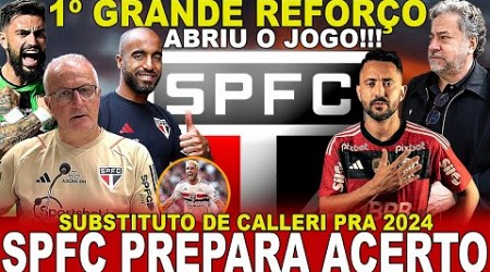 FORMIDÁVEL!!! SPFC PREPARA ACERTO! LUCAS QUER FICAR | SUBSTITUTO DE CALLERI | EVERTON RIBEIRO E+