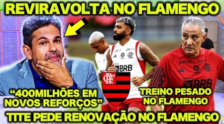 TITE PEDE RENOVAÇÃO DE BRUNO HENRIQUE E EVERTON RIBEIRO no FLAMENGO ! JOÃO GUILHERME DEU O PAPO