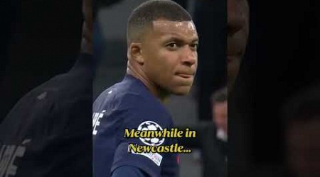 Turns out Kylian Mbappé couldn&#39;t handle the heat in Newcastle! 