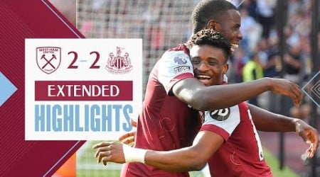 Extended Highlights | Kudus Bags First Premier League Goal | West Ham 2-2 Newcastle | Premier League