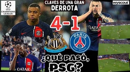 MBAPPÉ, DEMBELÉ, LUIS ENRIQUE Y LA DEBACLE DEL PSG EN NEWCASTLE. CHAMPIONS LEAGUE ANÁLISIS