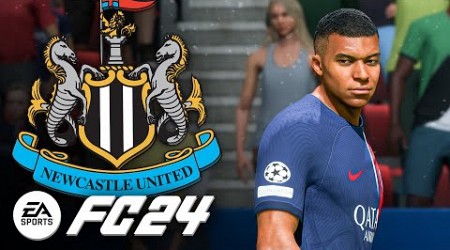 SIGNING KYLIAN MBAPPE!? ⚫⚪ FC24 Newcastle United Career Mode