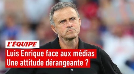 Rennes 1-3 PSG : Le comportement de Luis Enrique avec les médias est-il problématique ?