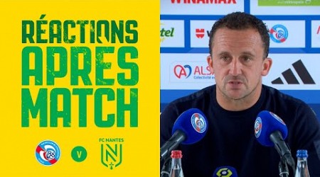 RC Strasbourg - FC Nantes : la réaction de Pierre Aristouy