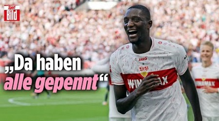 VfB Stuttgart: Gigant Guirassy mit Hattrick gegen Wolfsburg | Lage der Liga