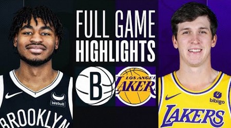 NETS at LAKERS | NBA PRESEASON FULL GAME HIGHLIGHTS | October 9, 2023