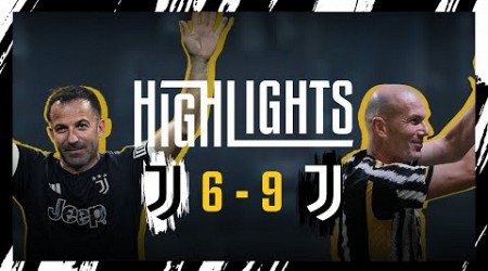 HIGHLIGHTS: TEAM ZIDANE 9-6 TEAM DEL PIERO | TOGETHER ⚪⚫