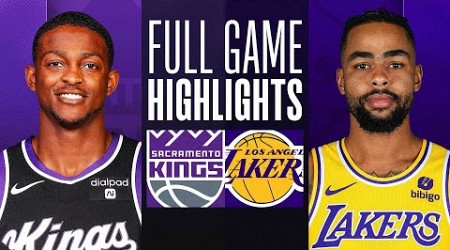 KINGS at LAKERS | NBA PRESEASON FULL GAME HIGHLIGHTS | October 11, 2023