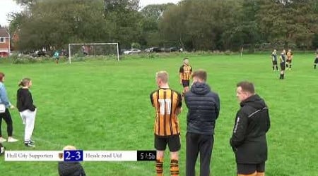 Hull City Supporters V Hessle Road UTD 2nd half home 8th october 2023 friendly