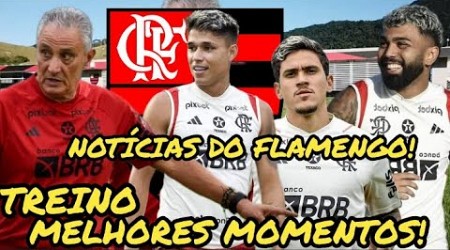 TREINO DO FLAMENGO! BOA NOTÍCIA RENOVAÇÃO BRUNO HENRIQUE E EVERTON RIBEIRO! ESQUEMA TÁTICO DE TITE!