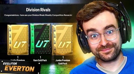 DIVISION RIVALS REWARDS!!! FC24 RTG Evolution Everton episode 10