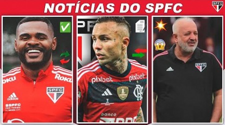 ✅DIRETOR CONFIRMOU TUDO: PONTA ASSINOU COM O SPFC! EVERTON CEBOLINHA CHEGANDO! NIKÃO DE VOLTA! E+