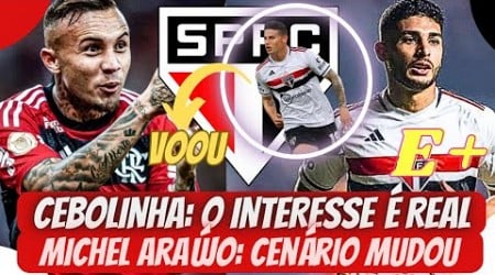 SPFC HOJE!!! EVERTON CEBOLINHA, SITUAÇÃO REAL | MICHEL ARAÚJO, MUDOU! | NOTÍCIAS DO SÃO PAULO E +