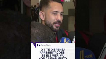 O EVERTON RIBEIRO FALOU SOBRE TITE NO FLAMENGO! #Shorts | TNT Sports Entrevistas