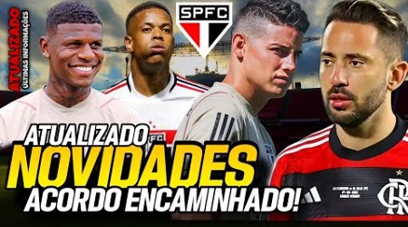 AGORA VAI! DEFINIÇÃO NO SPFC; EVERTON RIBEIRO; JAMES RODRÍGUEZ; PRÉ TEMPORADA! ELENCO COM MORAL!