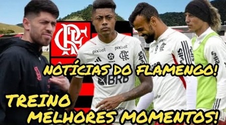 TREINO DO FLAMENGO! LANDIM X CONMEBOL RENOVAÇÕES DE EVERTON RIBEIRO E BRUNO HENRIQUE! CRUZEIRO X FLA