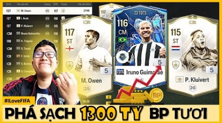 I Love PHÁ | 1300 Tỷ Bay Màu ILF Xây Dựng Siêu Đội hình Newcastle Cực Khủng FO4 / FC ONLINE |Tập 1