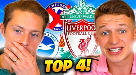 Predicting The Premier League Top 4! ft. @thogden