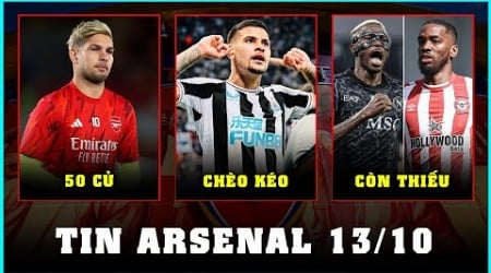 TIN ARSENAL 13/10: NEWCASTLE MUỐN SMITH ROWE, MẢNH GHÉP CÒN THIẾU CỦA ARTETA