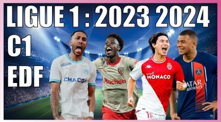 ⚽️ LIGUE 1, CHAMPIONS LEAGUE, EDF... 2023-2024 