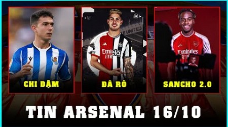 TIN ARSENAL 16/10: RÕ VỤ SMITH ROWE-NEWCASTLE, GIÀNH SANCHO 2.0