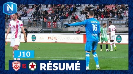 J10 I AS Nancy Lorraine - Red Star (1-1), le résumé I National FFF 2023-2024