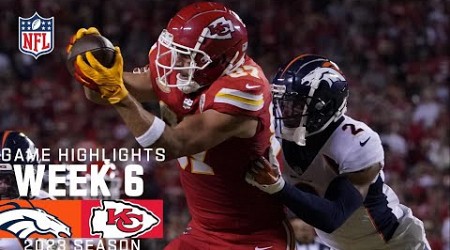 Denver Broncos vs. Kansas City Chiefs | 2023 Week 6 Game Highlights