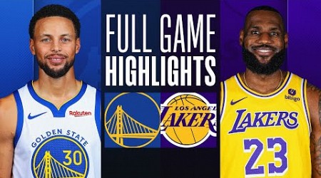 WARRIORS at LAKERS | NBA PRESEASON FULL GAME HIGHLIGHTS | October 13, 2023