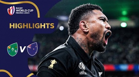 All Blacks clinch all-time classic! | Ireland v New Zealand | Rugby World Cup 2023 Highlights