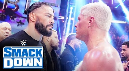 Roman Reigns comes face-to-face with Cody Rhodes: SmackDown highlights, Oct 13, 2023