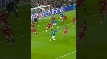 Salah scores after Everton hit the post!